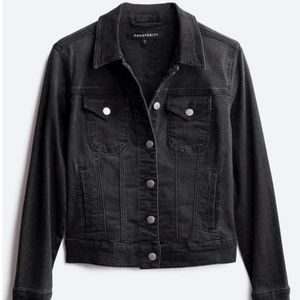 Prosperity Black Jean Jacket